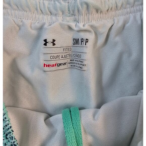 Under armour heat gear size small lined y2k running shorts drawstring fitted - Picture 3 of 7